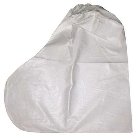 Zoro Select Boot Covers, Polyethylene, Polypropylene, White, Slip Resistant Sole: No , XL 30C606