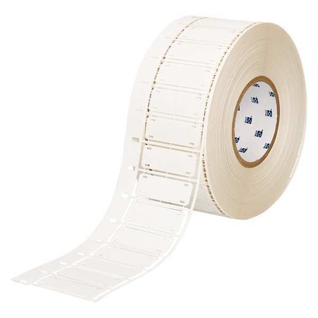 Brady 2" x 51/64" White Wire Marker Tag, Nomex(R) HSNX-800-2-WT