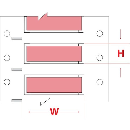 BRADY Write On Pink Wire Marker Sleeves, PermaSleeve(R) Polyolefin, PS-500-150-PK-S PS-500-150-PK-S