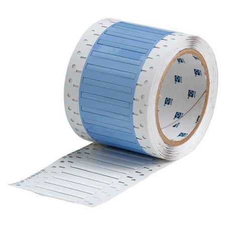 Brady 1" x 3/16", Wire Marker, Wire Sleeve, Write On Legend, White PS-094-2-WT-2