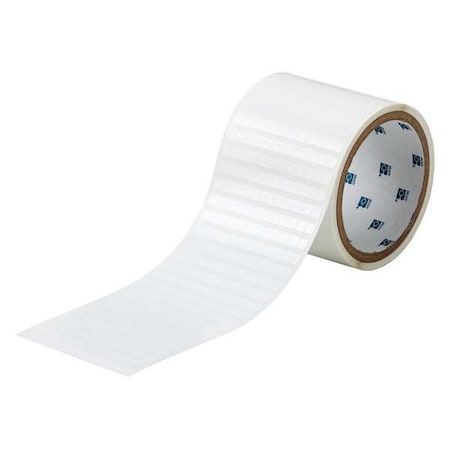 Brady White Polyester Wire Marker, THT-11-473-10 THT-11-473-10