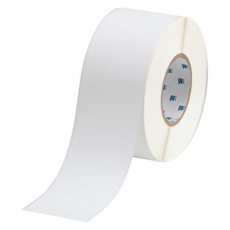 BRADY White Polyester Wire Marker, THT-21-489 THT-21-489