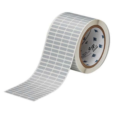 Brady Silver Polyester Wire Marker, THT-14-438-10 THT-14-438-10