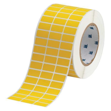 Brady Yellow Tedlar(R) Wire Marker, THT-5-437-10-YL THT-5-437-10-YL