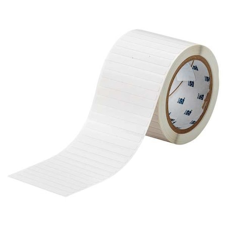 Brady White Polyimide Wire Marker, THT-16-729-2.5 THT-16-729-2.5