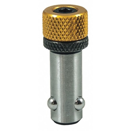 Buildpro Ball Lock Bolt, 2 In x, 1 In x, 1 In T55015