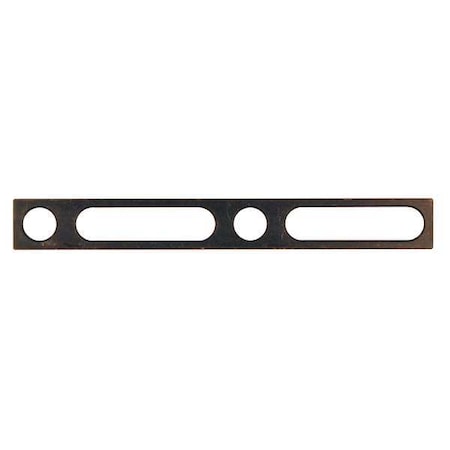 Buildpro Straight Edge Stop, .45 In x, 1 In x, 8 In T50510