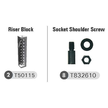 Buildpro Welding Table Joining Kit, 10 Pc TMK505