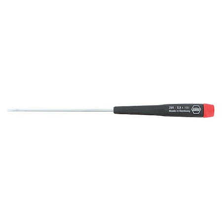 Wiha Precision Slotted Screwdriver 3/32 in Round 26027