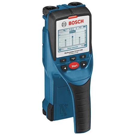 Bosch Wall/Floor Scanner, 6 In Depth, LCD D-Tect 150