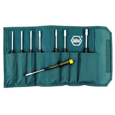 Wiha ESD Safe Precision Nut Driver Set, SAE 27791