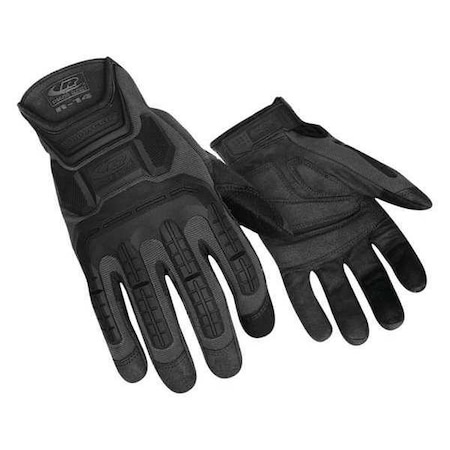 Ringers Gloves XL Black Hook-and-Loop Cuff Impact Gloves 143-11