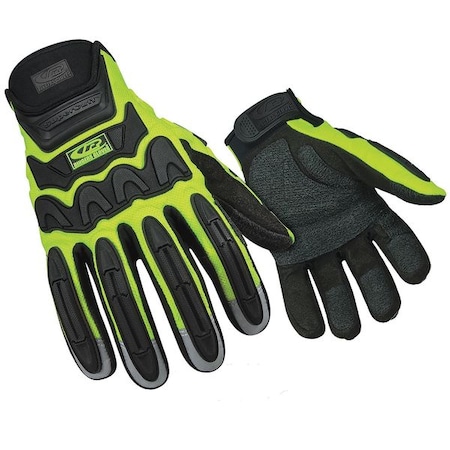 Ringers Gloves Mechanics Gloves, Cut Level A1 , L 1 PR 347-10