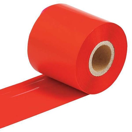 Brady Ribbon, 4-21/64" W, 984 ft. L, Red R4507-RD