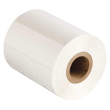 Brady Printer Ribbon, 3.27" W, 984 ft. L, White R6802-WT
