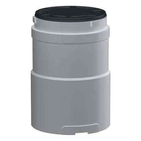 Schneider Electric Tower Body, 24V AC/DC, Silver, 2 3/8 in Dia., 3 5/16 in Height, XVU Series XVUC21BQ