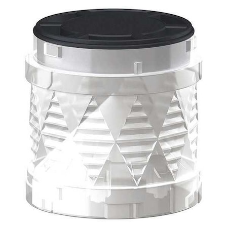 Schneider Electric Tower Light Module, 24V AC, 24V DC, Blue, 60 mm Dia., 3 1/2 in Height, LED, XVU Series XVUC26