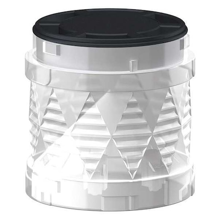 Schneider Electric Tower Light Module, 24V AC, 24V DC, Red/Amber/Yellow/Green/Blue/White, 60 mm Dia., 3 1/2 in Height XVUC29