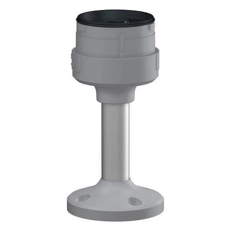 Schneider Electric Fixing Plate, 110 to 240V AC, 24V AC/DC, Silver, 2 3/8 in Dia., 3 15/16 in Height, XVU Series XVUZ02Q