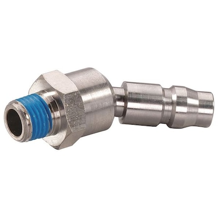 Speedaire Coupler Plug, (M)NPT, 1/4,304 SS 30E590