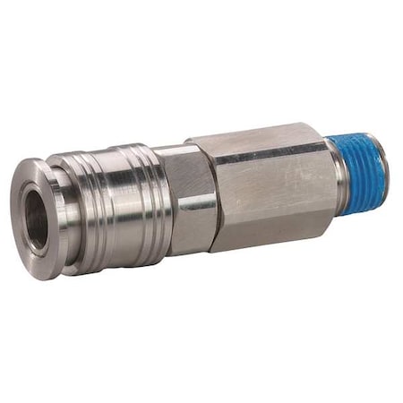 Speedaire Coupler Body, (M)NPT, 3/8,304 SS 30E543