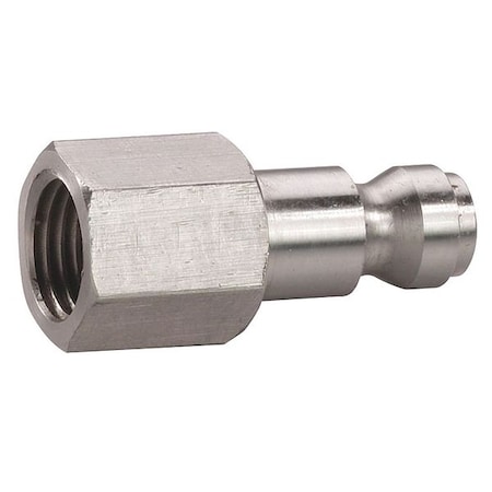 Speedaire Coupler Plug, (F)NPT, 1/4,304 SS 30E562