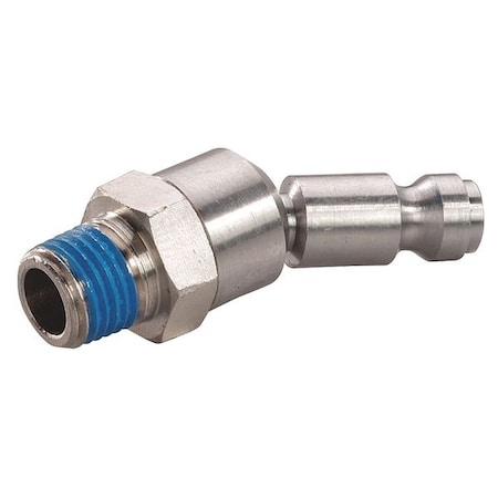 Speedaire Coupler Plug, (M)NPT, 1/4,304 SS 30E569