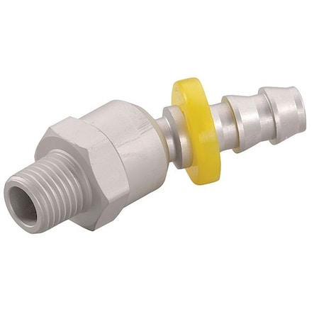 Speedaire Hose Fitting, 3/8 In. ID, 1/4-18, (M)NPT 30E640