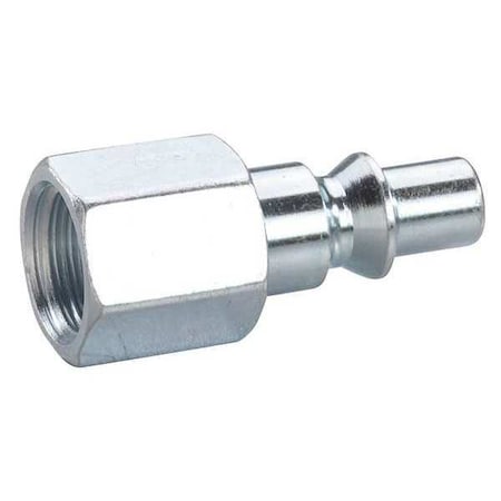 Speedaire Coupler Plug, (F)NPT, 1/4, Steel 30E717