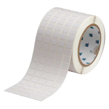 Brady White Polyimide Wire Marker, THT-12-719-10 THT-12-719-10