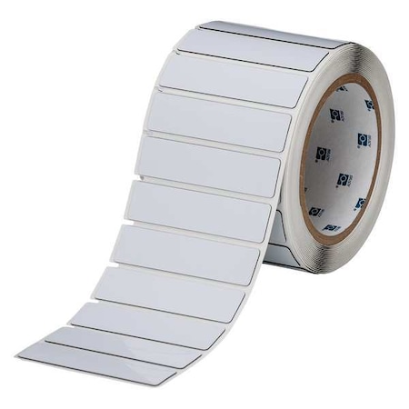 Brady White Polyester Wire Marker, THTEP175-593-.25 THTEP175-593-.25