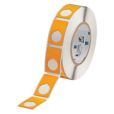 Brady Yellow Polyester Wire Marker, THTEP168-593-.25YL THTEP168-593-.25YL