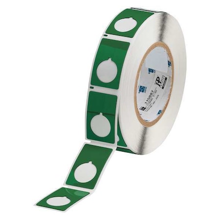 Brady Green Polyester Wire Marker, THTEP168-593-.25GN THTEP168-593-.25GN