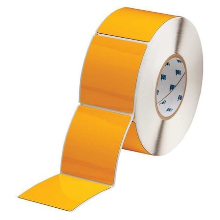 Brady Yellow Polyester Wire Marker, THTEP178-593-.25YL THTEP178-593-.25YL