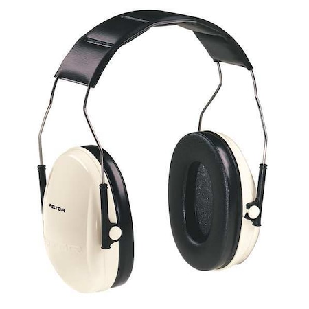 3M Peltor Peltor Optime 95 Over-the-Head Ear Muffs, 21 dB NRR, Passive, General Purpose, Beige/Black H6A/V