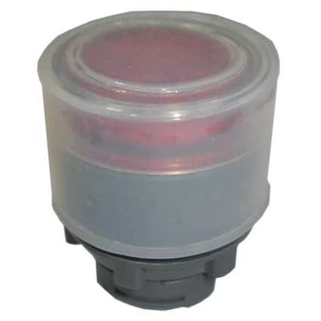 Dayton Illuminated Push Button Operator, 22 mm, Red 30G140