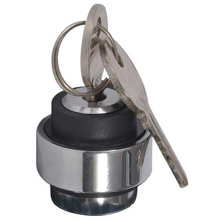 Dayton Non-Illum Selector Swtch, 22mm, 2 Pos, Keyd 30G285