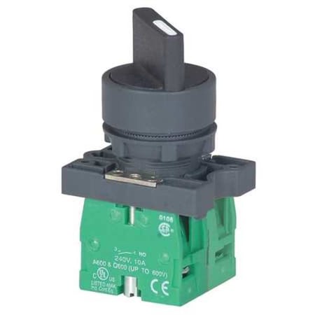 Dayton Non-Illum Selectr Swtch, 22mm, 3 Pos, Lever 30G260