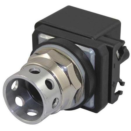 Dayton Push Button Operator, Extended, Momentary Action, Not Applicable Release, Illuminated, Clear 30G379