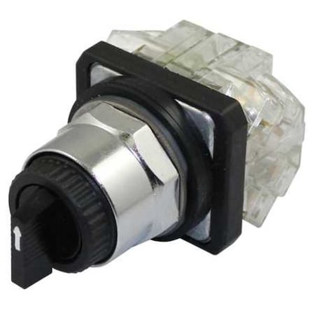 Dayton Selector Switch, 3 Pos., Standard, 30mm 30G302