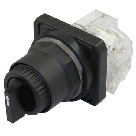Dayton Non-Illum Selectr Swtch, 30mm, 3 Pos, Lever 30G304