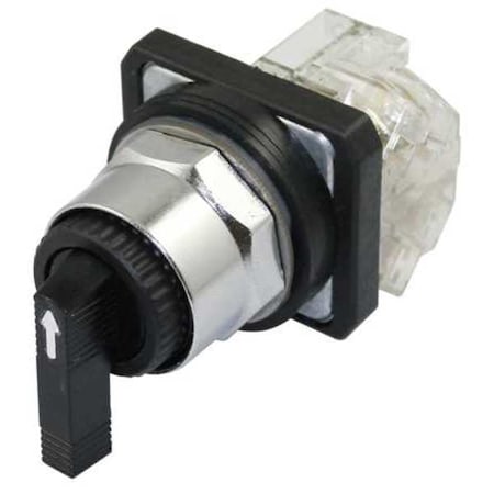 Dayton Non-Illumin Selectr Switch, Cam C, 3P, 30mm 30G314