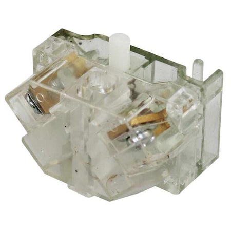 Dayton SelectorSw/COntact Block, 1NC, 30mm 30G318