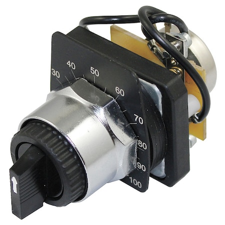 Dayton Potentiometer, 30mm, Heavy Duty, 10000 Ohms 30G487