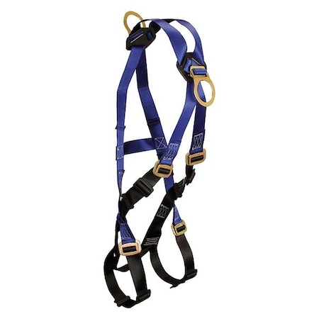Condor Condor Full Body Harness, XL/2XL, 425 lb., Not Applicable Chest/ Mating Leg Straps 30HG89
