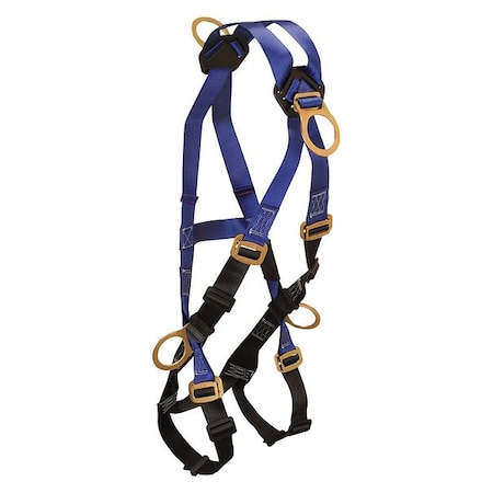 Condor Condor Full Body Harness, XL/2XL, 425 lb., Mating Chest/ Mating Leg Straps 30HG91
