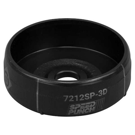 Greenlee Knockout Die, 3-1/2in., 10 ga., Cup 7212SP-3D