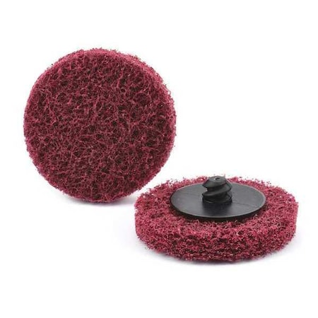 Arc Abrasives Bb Qlok-R Finish 2In Hs4406 Vfn 53390