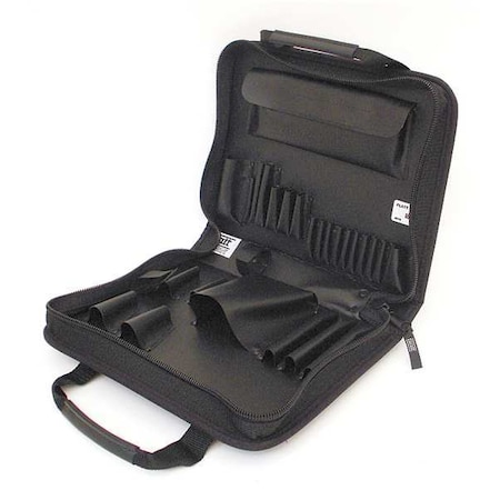 Platt Tool Bag, Black, Nylon, 31 Pockets 660ZT