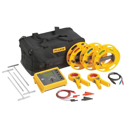 Fluke Earth Ground Tester Kit, 128 Hz, 250VAC FLUKE-1623-2 KIT